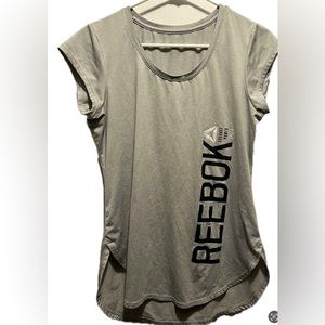 Woman's Gray Reebok Shirt size Medium